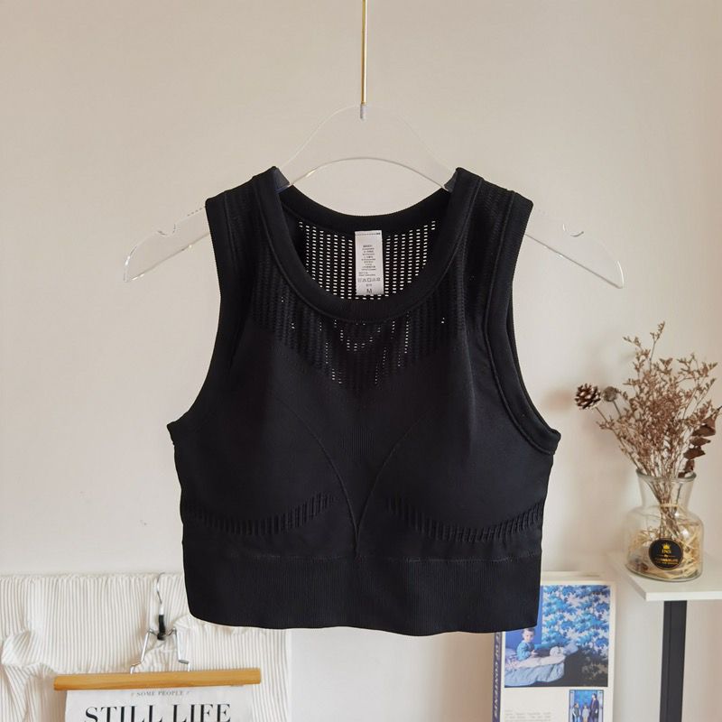 Women's Sports Vest with Built-In Chest Pad