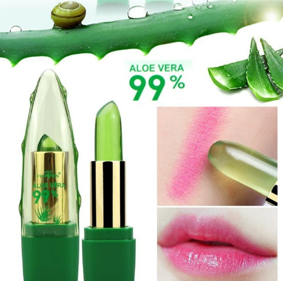 Aloe Vera Moisturizer Gel Color Changing Lip Balm