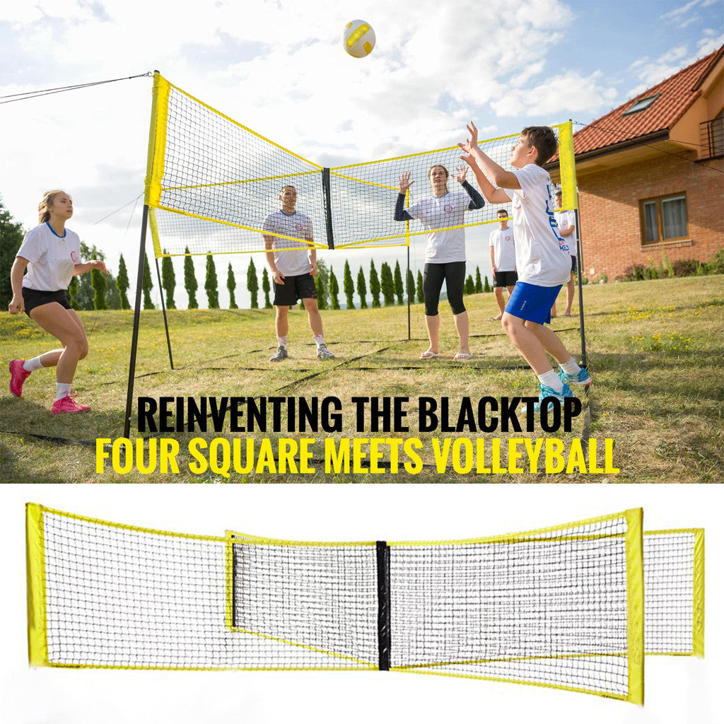 PE Four Sides Standard Volleyball Net