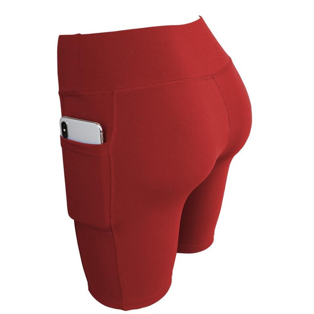 FitNexa Women's High-Waist Push-Up Shorts