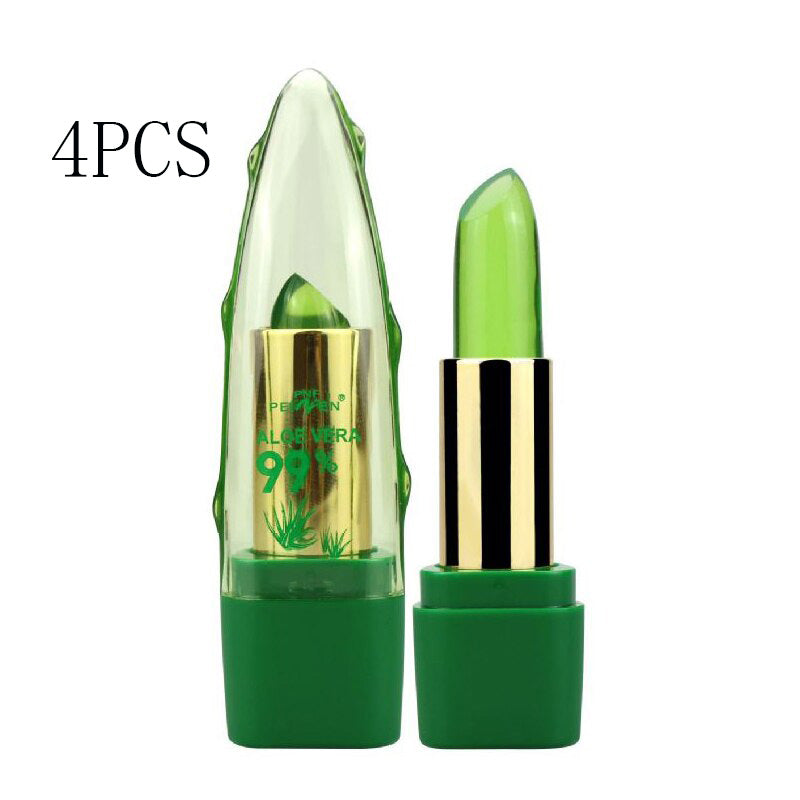 Aloe Vera Moisturizer Gel Color Changing Lip Balm