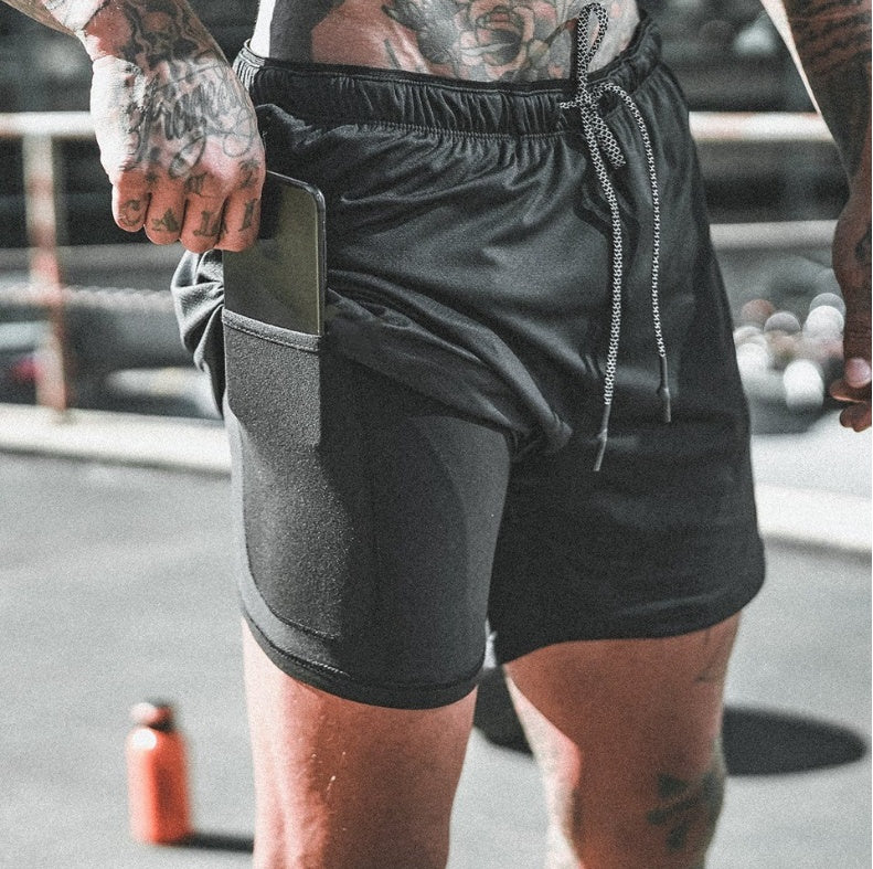 FitNexa Pocket Compression Shorts