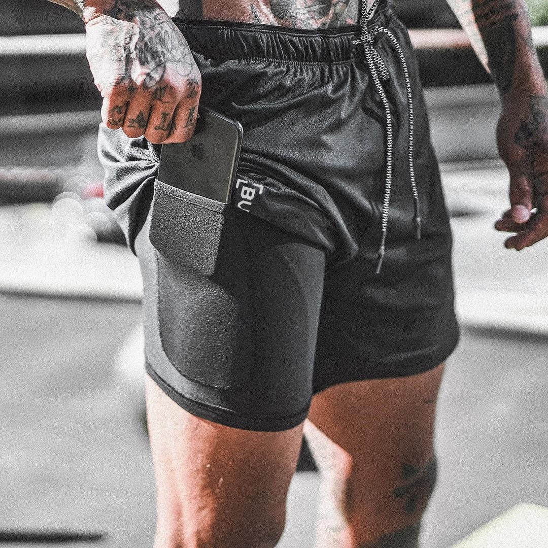 FitNexa Pocket Compression Shorts