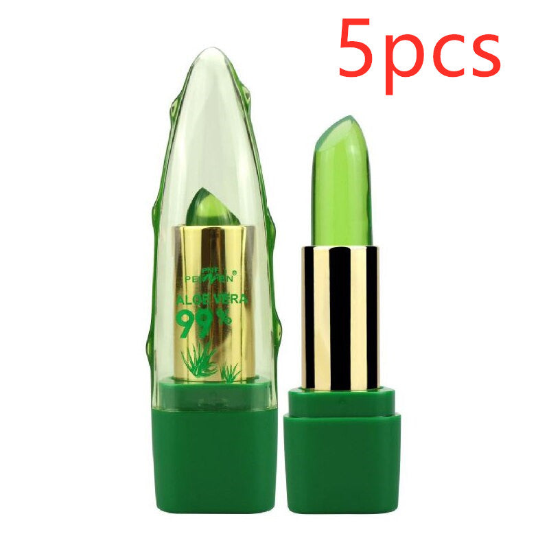 Aloe Vera Moisturizer Gel Color Changing Lip Balm