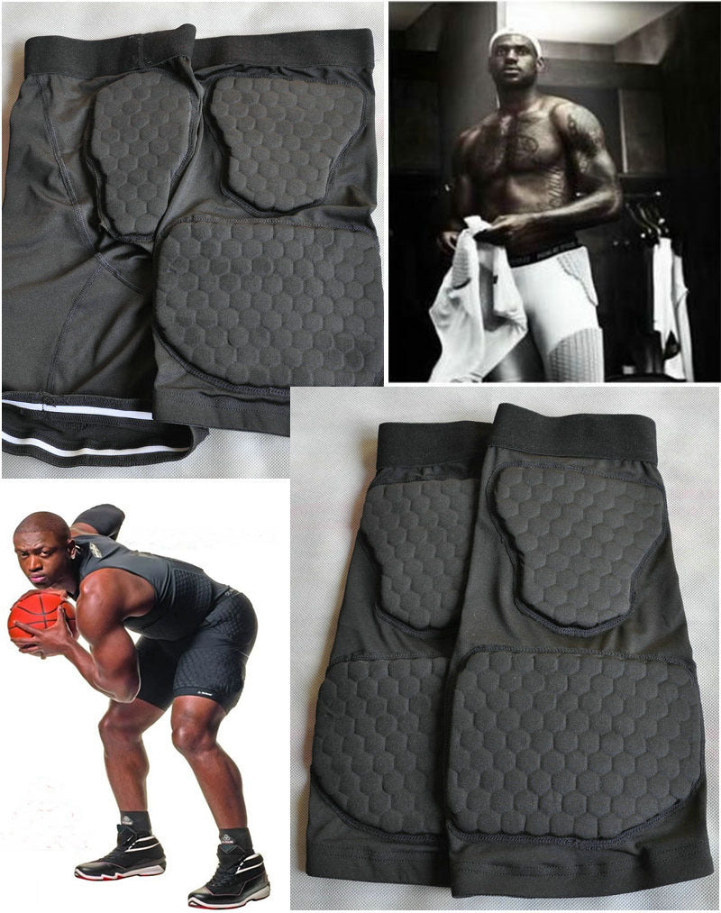 FitNexa Impact Protection Compression Shorts