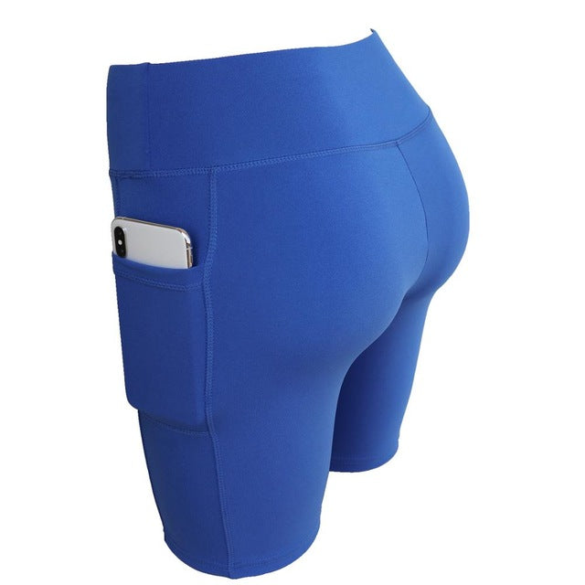 FitNexa Women's High-Waist Push-Up Shorts