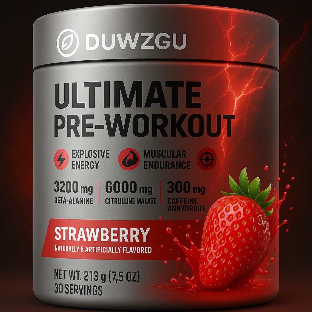 Caffeine Pre-Workout Supplement | Energy & Endurance Powder