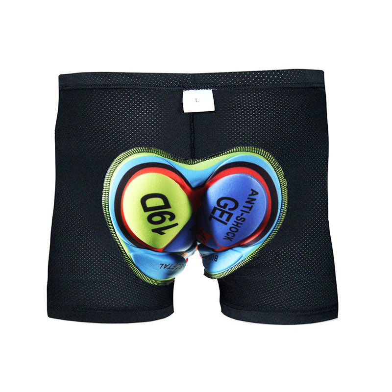FitNexa 3D Gel Padded Cycling Shorts