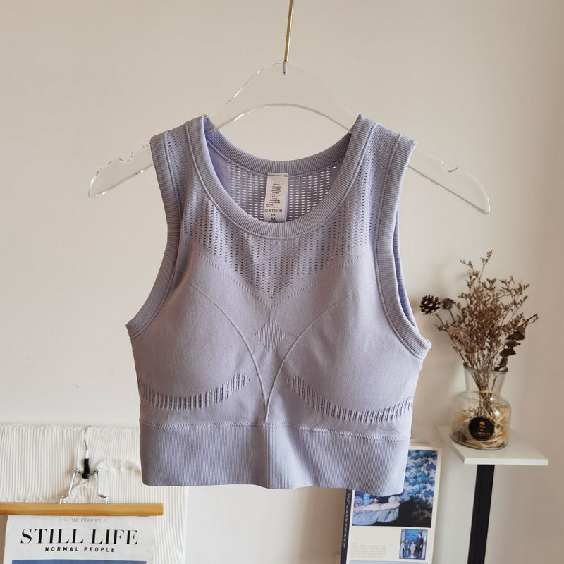 Women's Sports Vest with Built-In Chest Pad