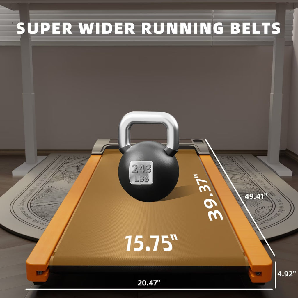 6% Incline Under-Desk Walking Pad Treadmill