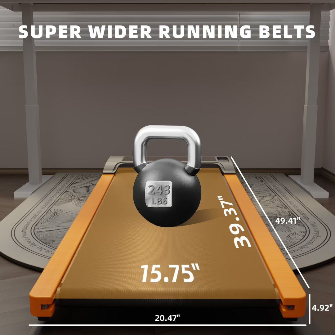 6% Incline Under-Desk Walking Pad Treadmill