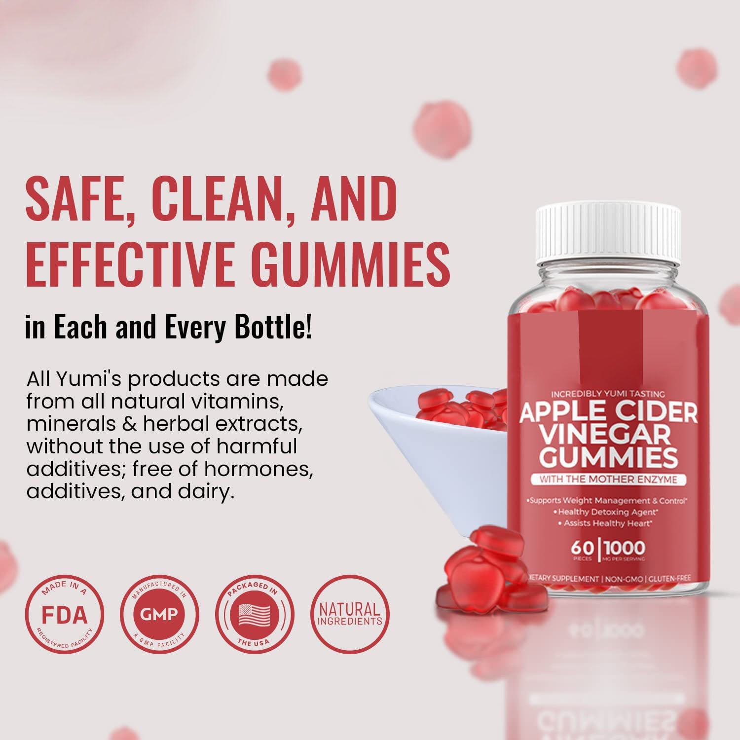 FitNexa Apple Cider Vinegar Gummies