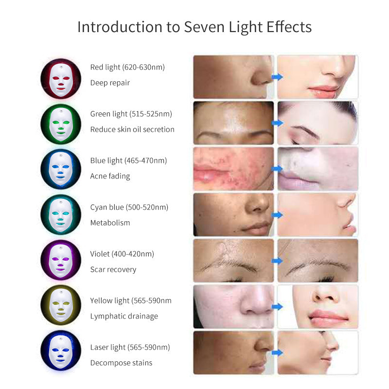 IPL LED Color Light Skin Rejuvenation Device
