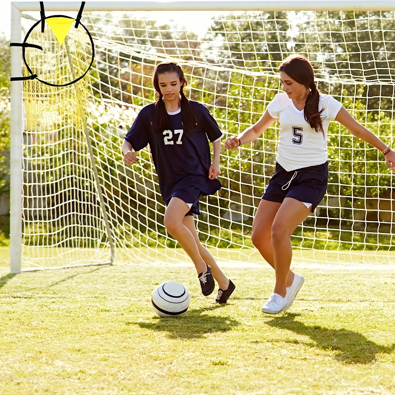 Portable Soccer Training Goal