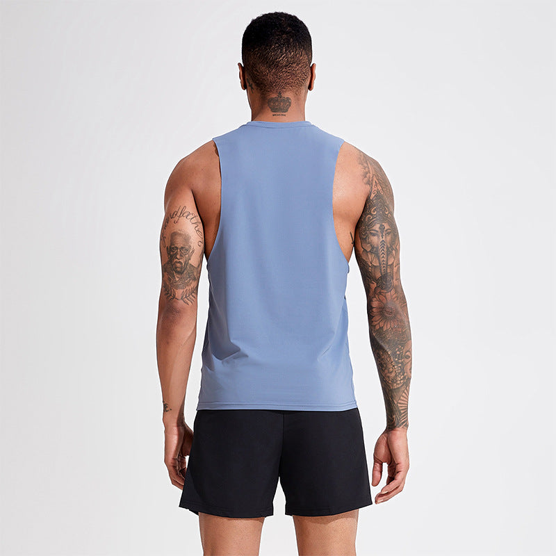 FitNexa Striped Linen Training Tank Top