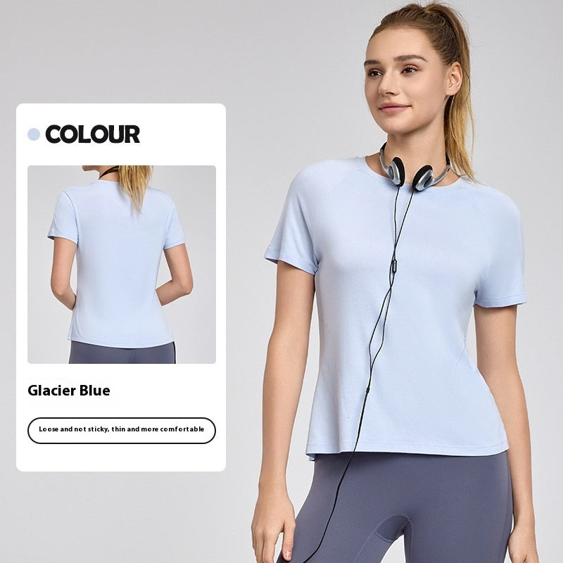 FitNexa Women's Breathable Loose Training Top