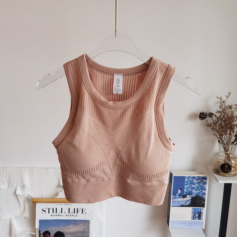 Women's Sports Vest with Built-In Chest Pad