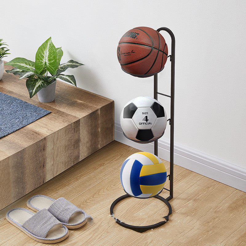 Indoor Football, Basketball, Soccer, Volleyball Storage Rack