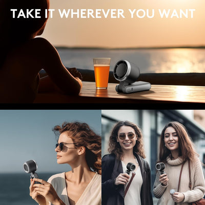 3 IN 1 Portable Handheld Turbo Fan, 5 Gear Wind, 2500mAh Battery, World Cup USA Soccer Fan Portable Fan For Stadium Games