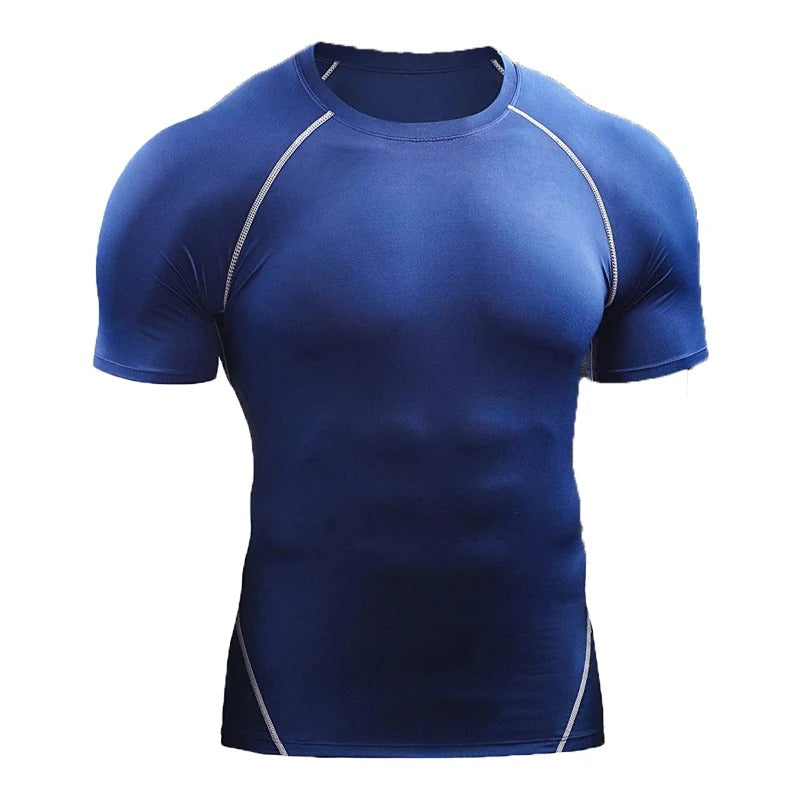 FitNexa Men's Quick-Dry Short Sleeve Training T-Shirt