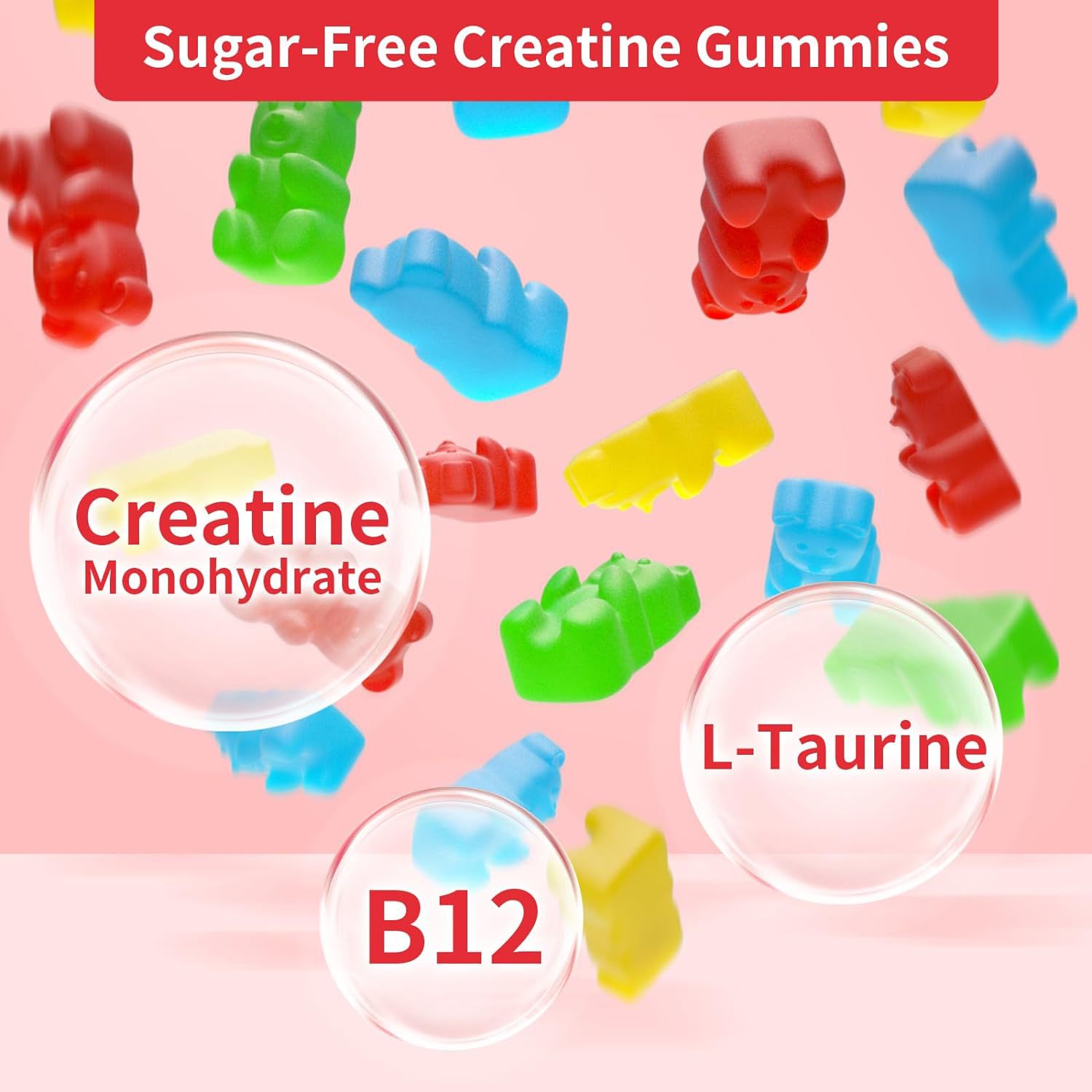 FitNexa Creatine Monohydrate Gummies