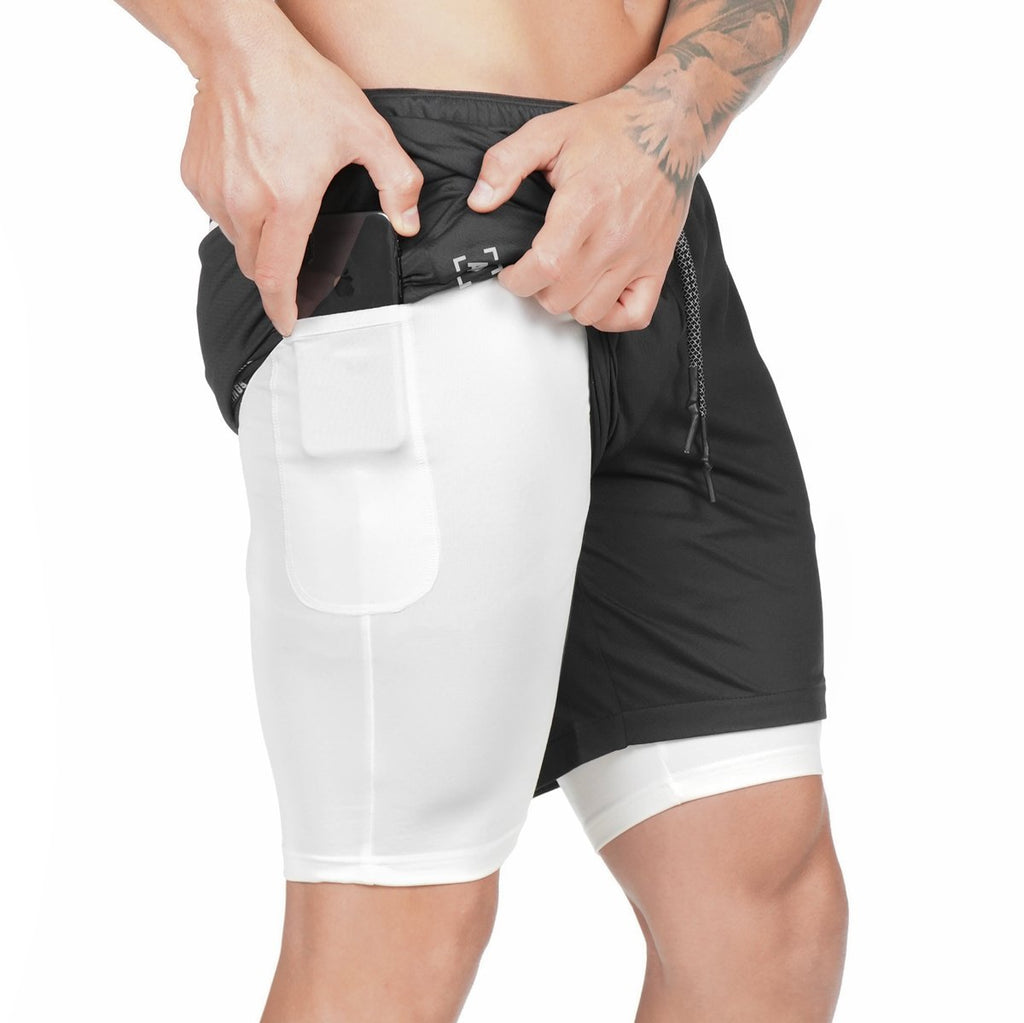 FitNexa Pocket Compression Shorts