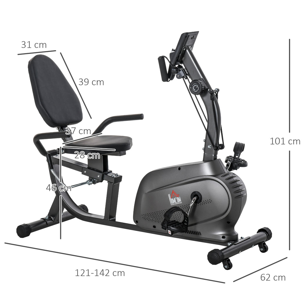 Magnetic Recumbent Exercise Bike