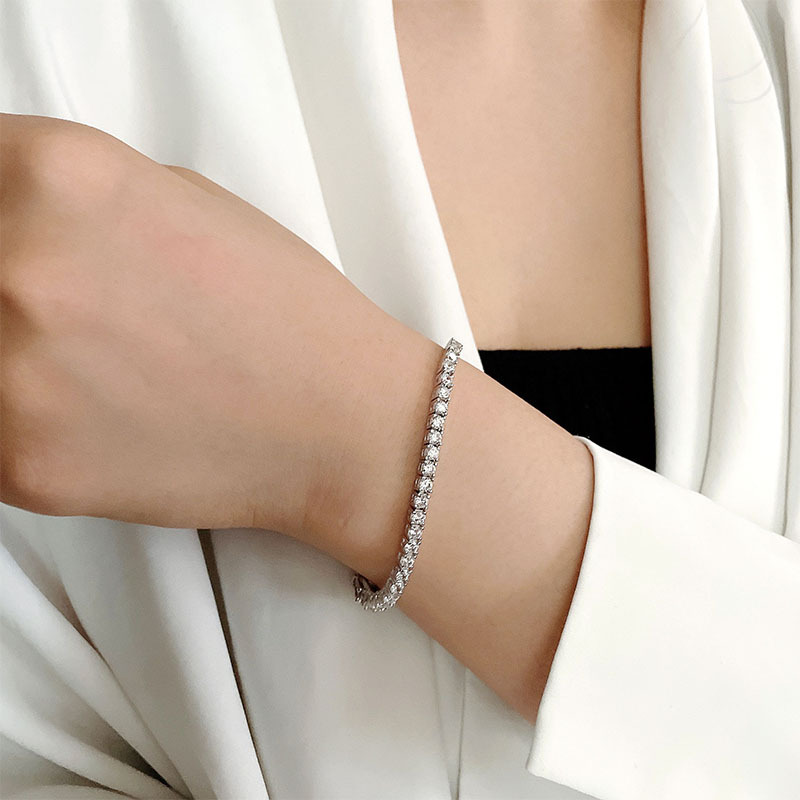 Moissanite Tennis Bracelet