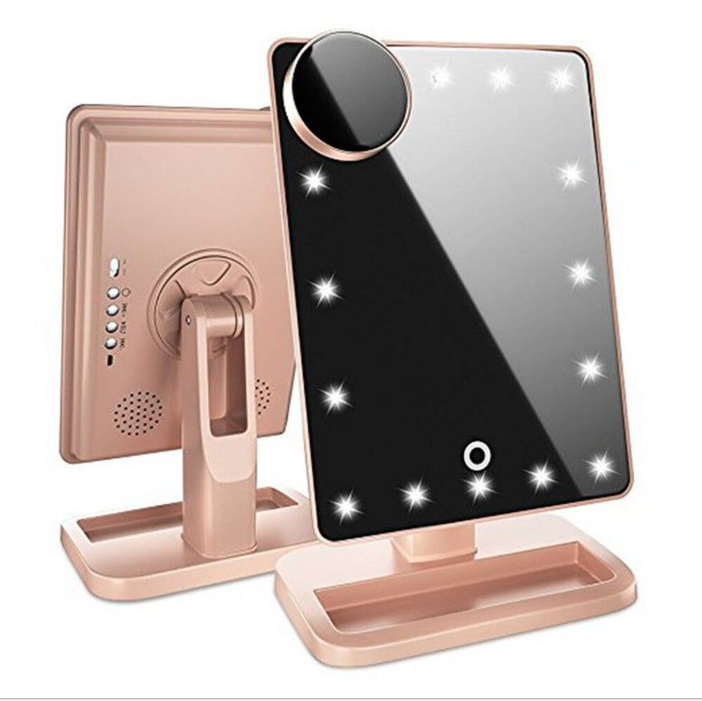 LED Bluetooth Makeup Mirror with 10X Magnification