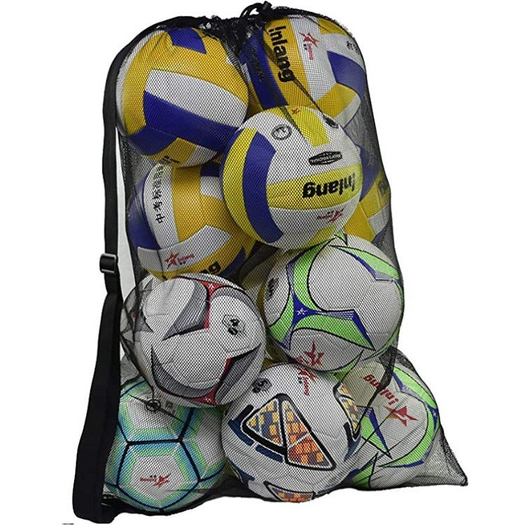 Large Capacity Training Football, Basketball, Volleyball Storage Mesh Bag
