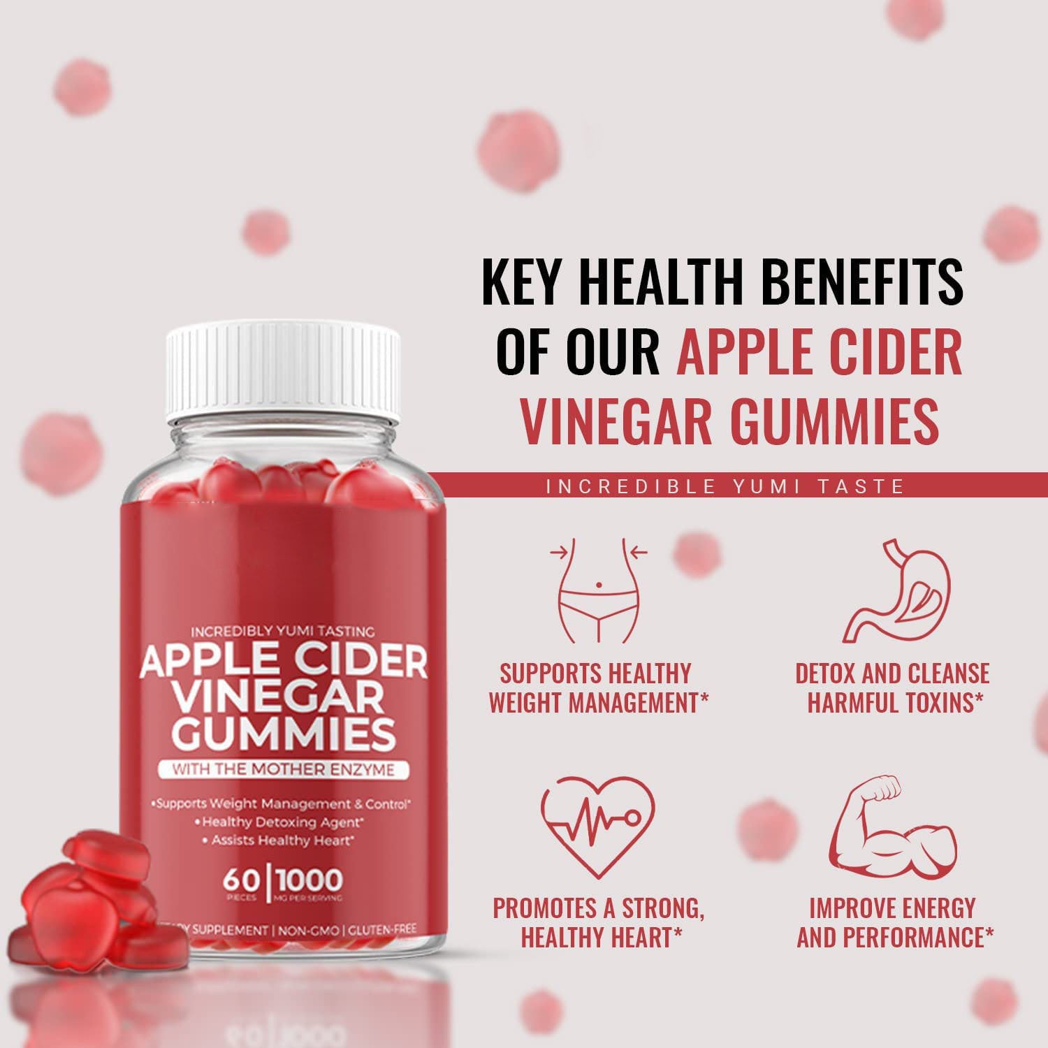 FitNexa Apple Cider Vinegar Gummies