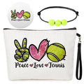 Tennis Makeup Bag & Mirror Gift Set | Peace Love Tennis
