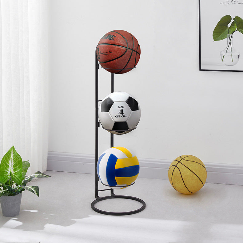 Indoor Football, Basketball, Soccer, Volleyball Storage Rack