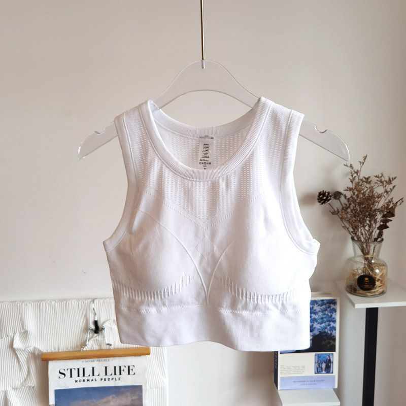 Women's Sports Vest with Built-In Chest Pad