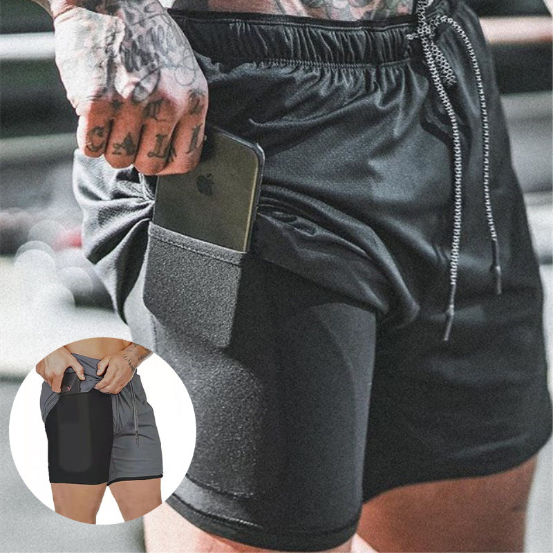FitNexa Pocket Compression Shorts